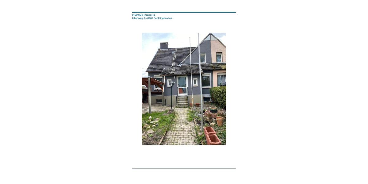 Einfamilienhaus Recklinghausen Berghausen - 4 Zimmer, 100 m&sup2;, 235.000&euro; | Angebot:27428758
