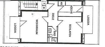 Dachgeschoßwohnung Bochum Wiemelhausen - 2 Zimmer, 53 m&sup2;, 180.000&euro; | Angebot:26716091