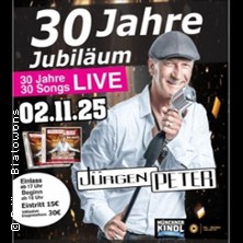 Jürgen Peter: 30 Jahre Jubiläum - 30 Songs Live 02.11.2025 ResonanzWerk Oberhausen