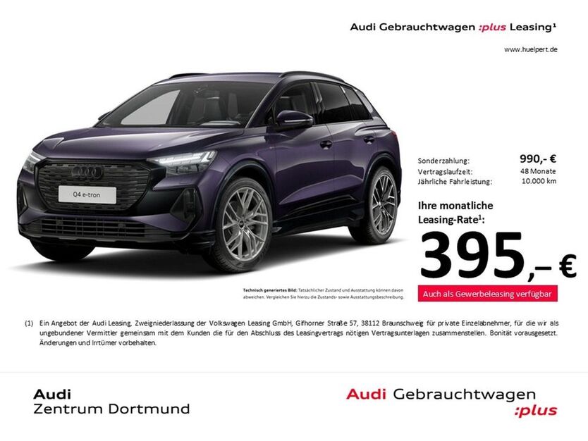 Audi Q4 e-tron 6.478 km 44.466 € Dortmund 44143