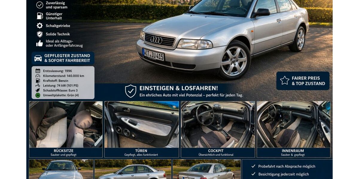 Audi A4 140.000 km 2.500 &euro; Witten 58453