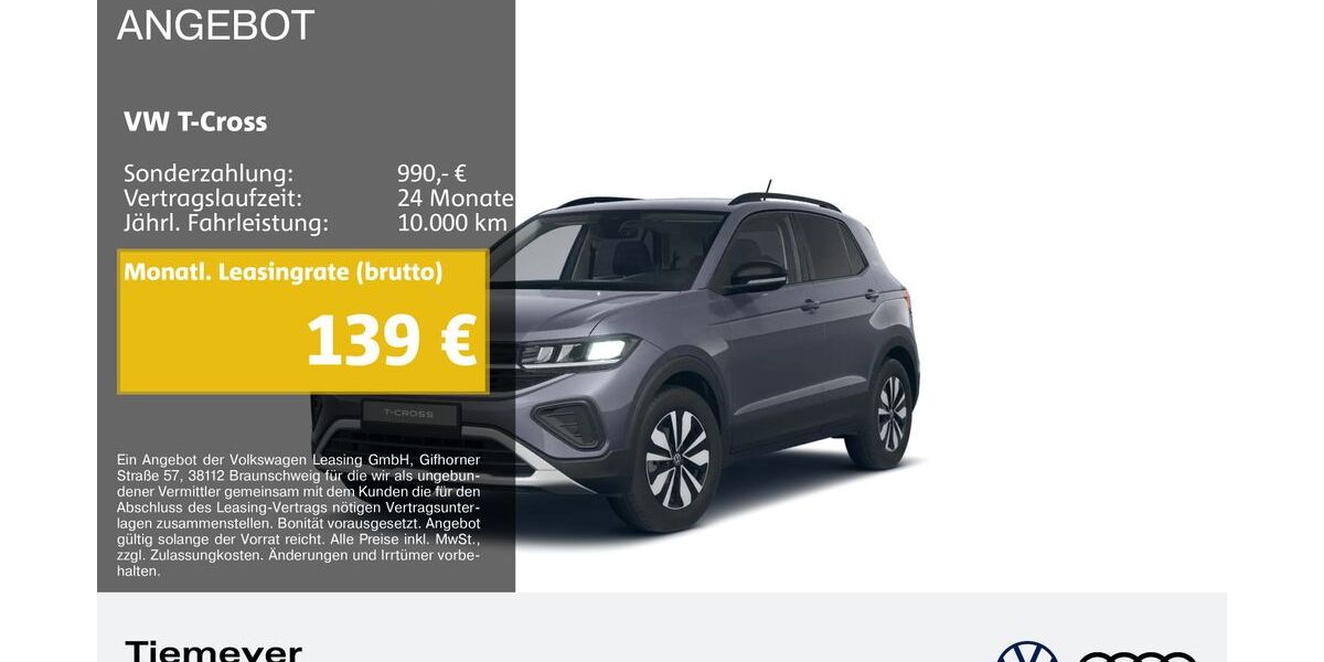 VW T-Cross 2.848 km 20.960 &euro; Gelsenkirchen 45894