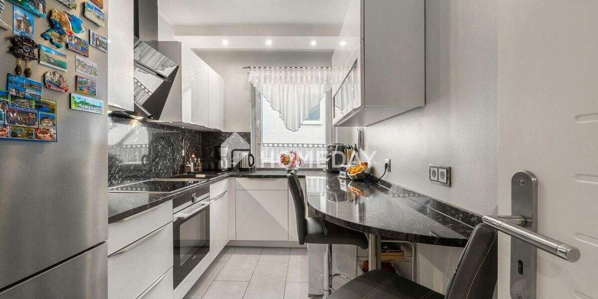 Gepflegte 3-Zimmer-Wohnung mit Balkon, moderner Ausstattung und Einbauküche 3 zimmer