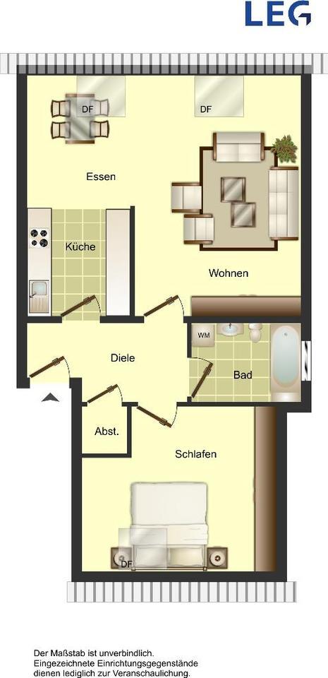 Hier steigt Ihnen keiner aufs Dach! zimmer