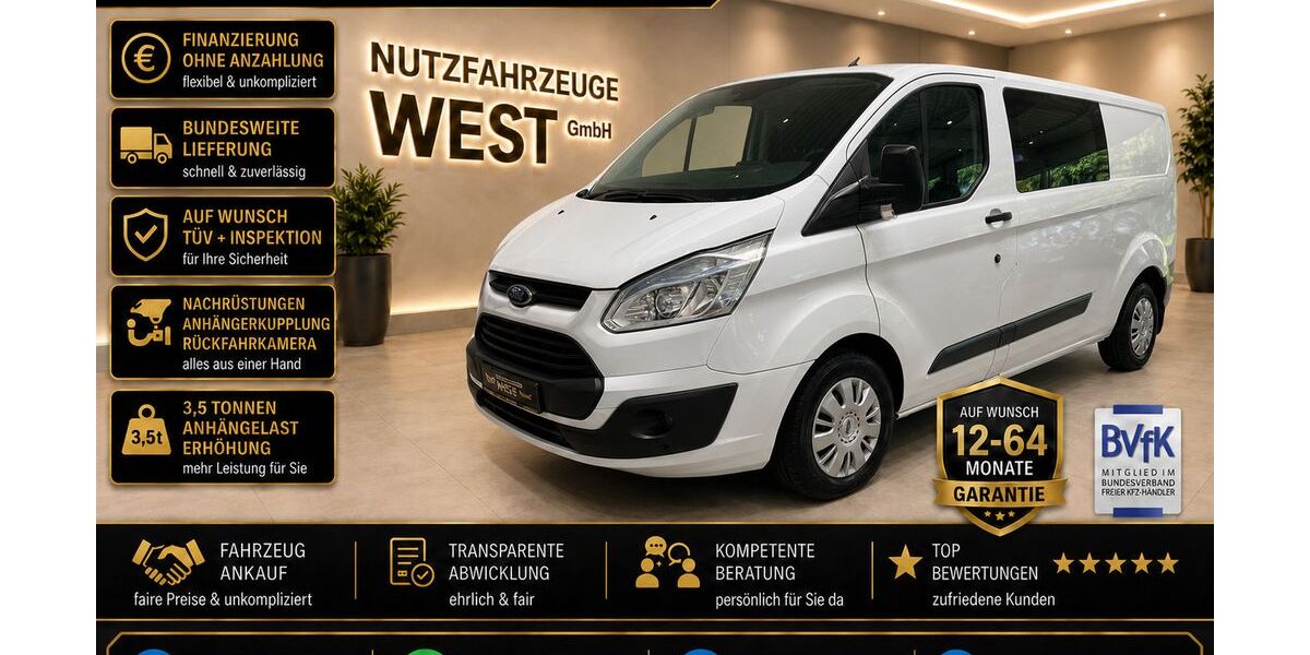 Ford Transit Custom 189.900 km 13.990 &euro; Datteln 45711