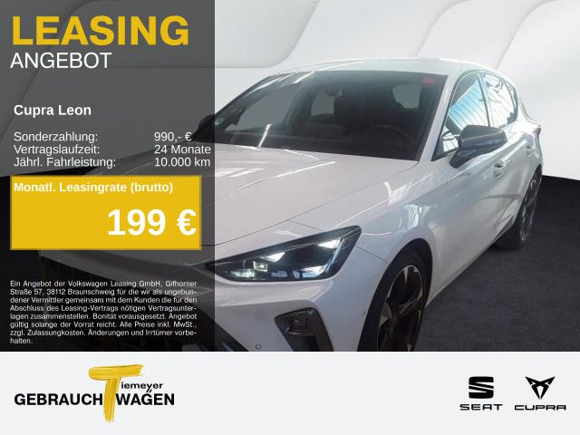 Cupra Leon 22.305 km 28.910 € Recklinghausen 45663