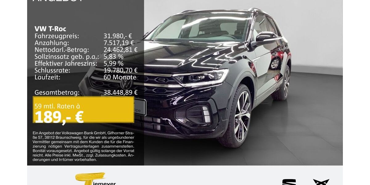 VW T-Roc 4.999 km 31.980 &euro; Oberhausen 46145