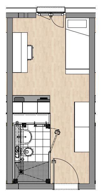 Möbliertes Single-Apartment im Herzen von Dortmund! zimmer