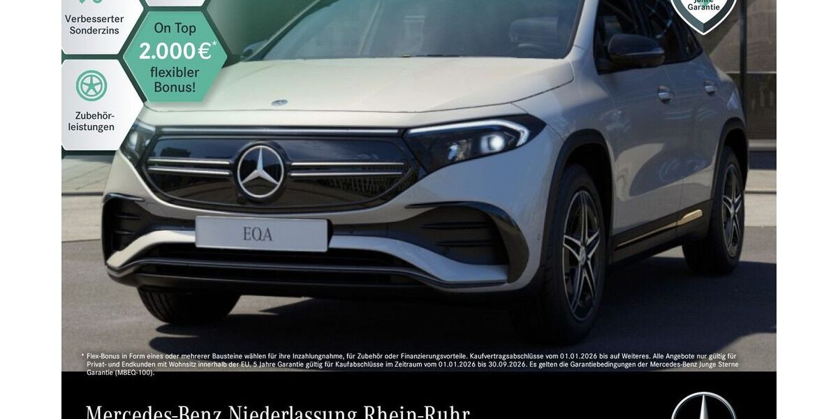 Mercedes-Benz EQA 29.628 km 36.890 &euro; Duisburg 47138