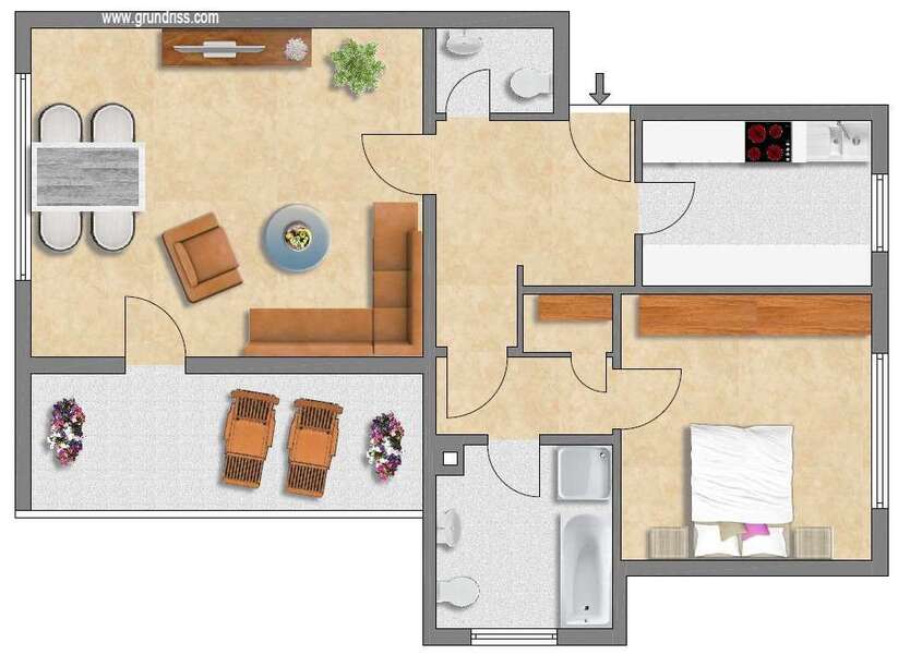 Wohnung zum Kaufen in Dortmund 235.000 € 75 m²