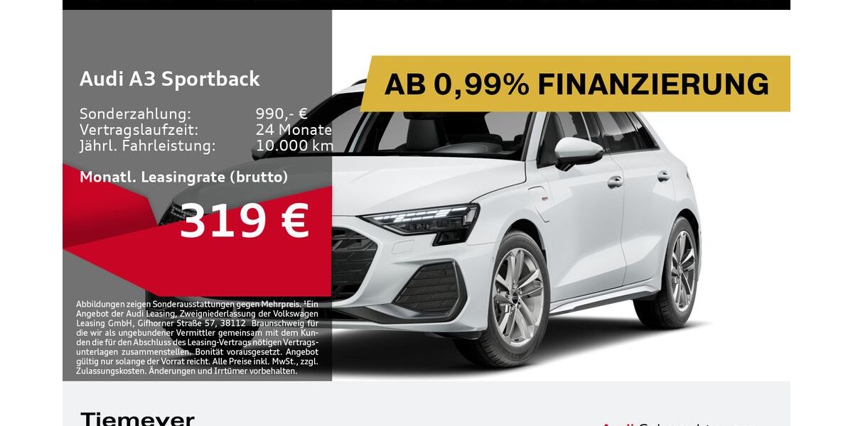 Audi A3 5.928 km 39.110 &euro; Gelsenkirchen 45894