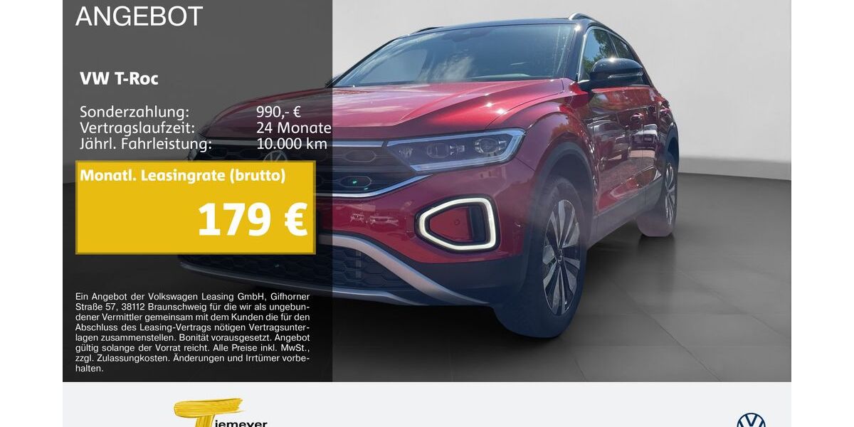 VW T-Roc 11.956 km 26.450 &euro; Recklinghausen 45663