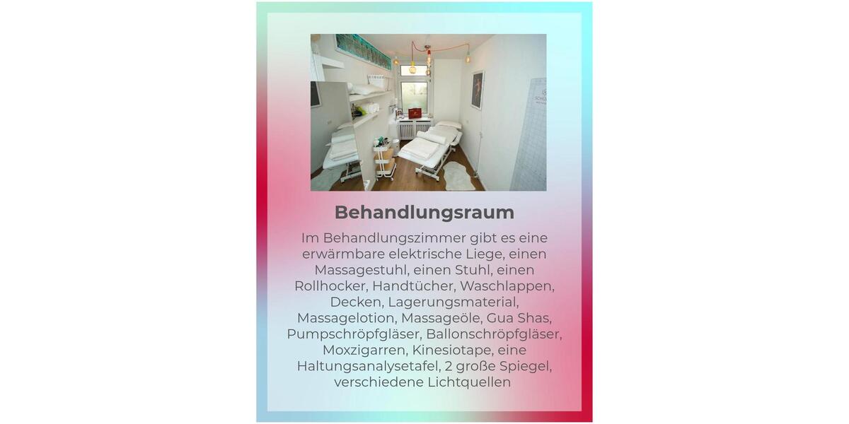 Praxisräume Wuppertal, tageweise, Komplett-Ausstattung zimmer