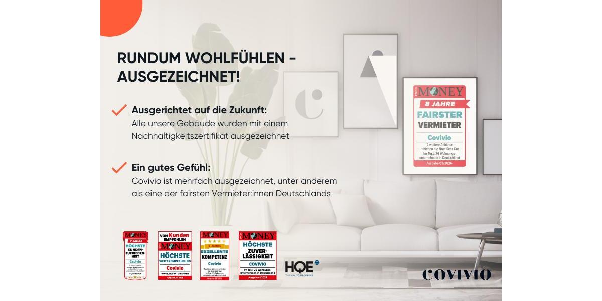Etagenwohnung Mülheim an der Ruhr Broich - 2 Zimmer, 62 m&sup2;, 621&euro; | Angebot:25650447