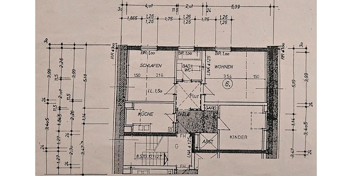 Dachgeschoßwohnung Oberhausen Alstaden - 3.5 Zimmer, 68 m&sup2;, 145.000&euro; | Angebot:26313988