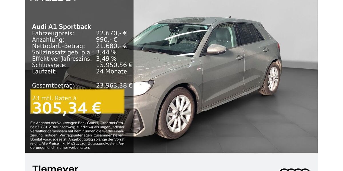 Audi A1 5.562 km 22.670 &euro; Bochum 44809