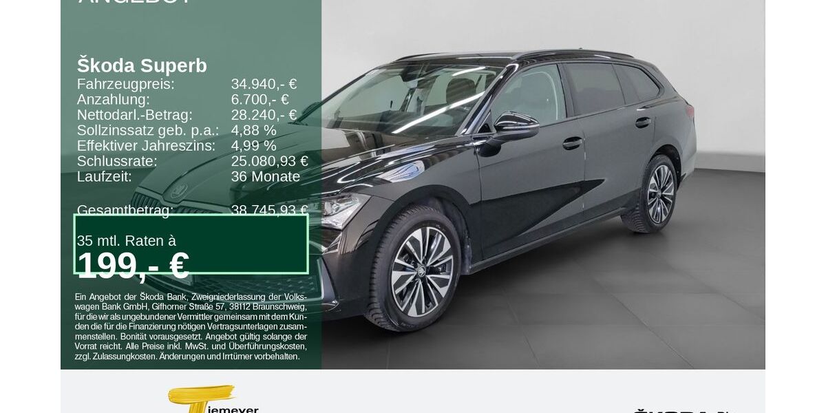 Skoda Superb 18.605 km 34.940 &euro; Bochum 44809