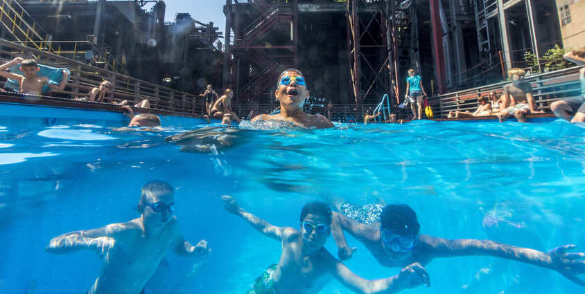 Werksschwimmbad - Badespaß auf der Kokerei Zollverein 02.08.2026 Kokerei Zollverein