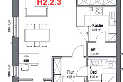 Wohnung Haltern am See - 3 Zimmer, 90 m&sup2;, 1.215&euro; | Angebot:27161419
