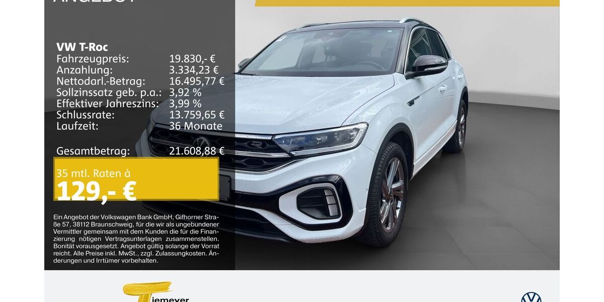 VW T-Roc 67.390 km 17.830 &euro; Recklinghausen 45663