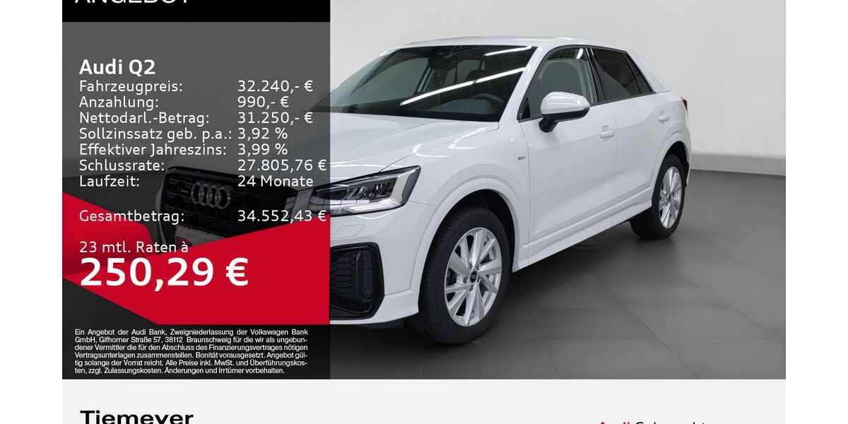Audi Q2 30.457 km 30.960 &euro; Bochum 44809
