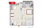 Etagenwohnung Oberhausen Sterkrade-Nord - 2 Zimmer, 51 m&sup2;, 115.000&euro; | Angebot:25745344