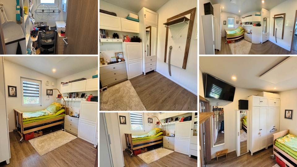 Mobilheim. Fertighaus, Bungalow, Tinyhouse, Charlet, Ferienhaus 1 zimmer