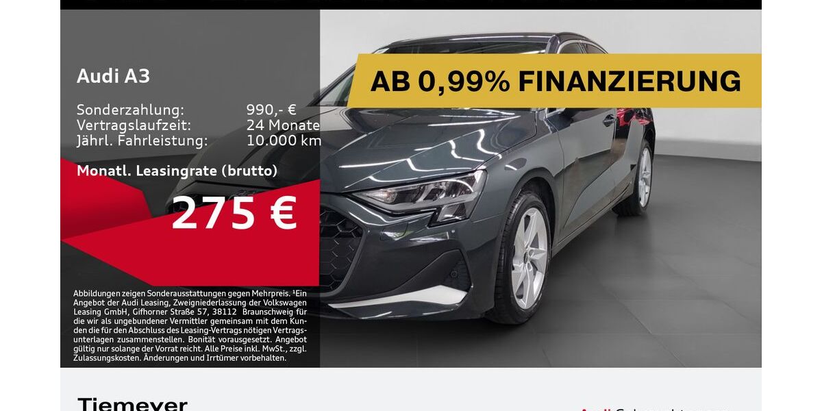 Audi A3 18.860 km 25.970 &euro; Bochum 44809