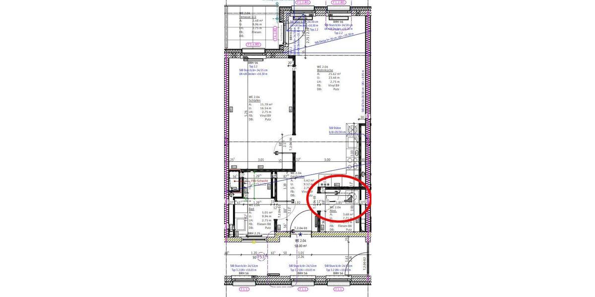 Etagenwohnung Dortmund Hombruch - 2 Zimmer, 60 m&sup2;, 745&euro; | Angebot:25377616
