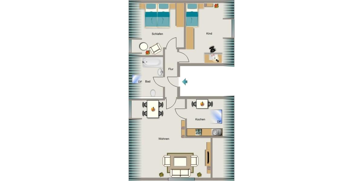Die passende Wohnung von VIVAWEST mit Wohnberechtigungsschein. 3.5 zimmer