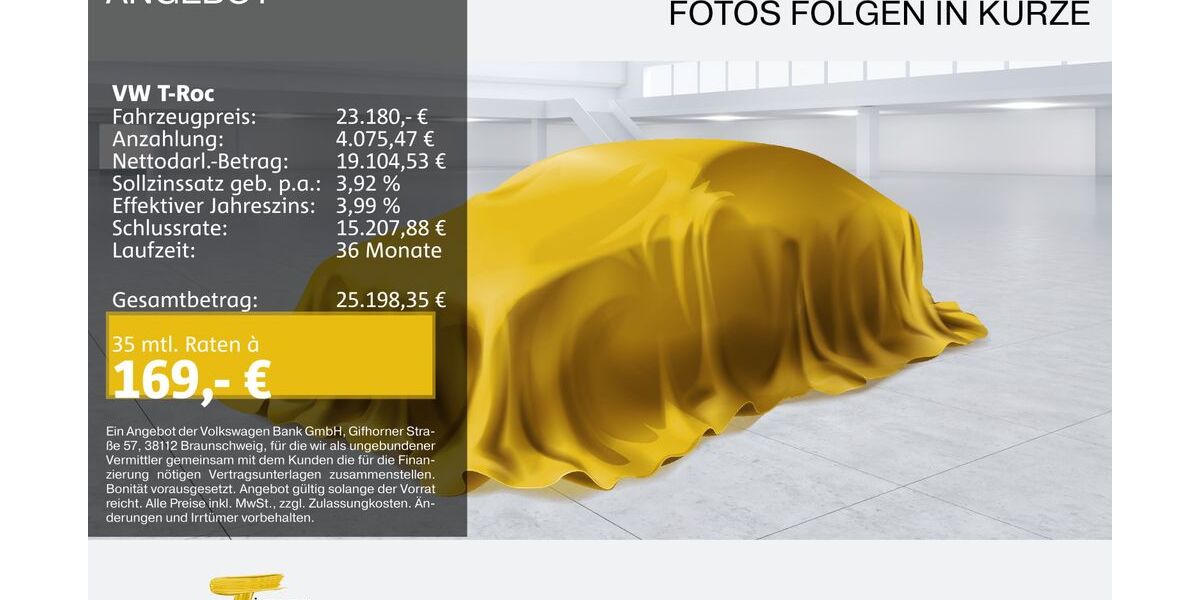 VW T-Roc 41.025 km 22.180 &euro; Recklinghausen 45663