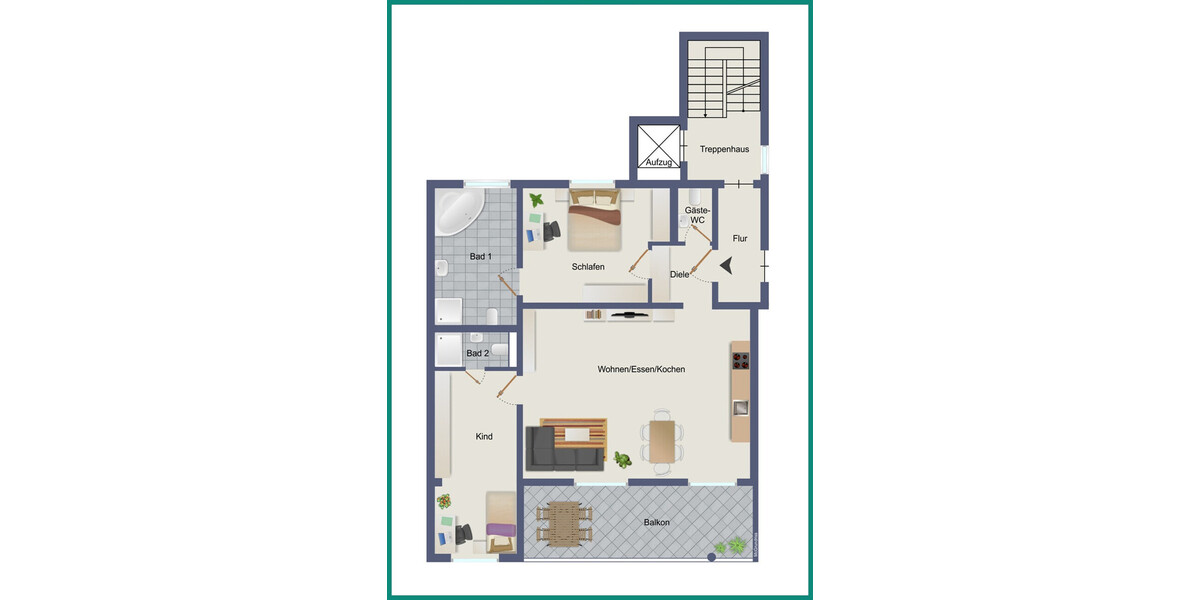 SIE SUCHEN DIE BESONDERE EIGENTUMSWOHNUNG MIT AUFZUG & GEHOBENER AUSSTATTUNG IN SCHWELM? IHR PROVISIONSFREIES KAUFANGEBOT ! - Etagenwohnung Schwelm | Angebot:27034479