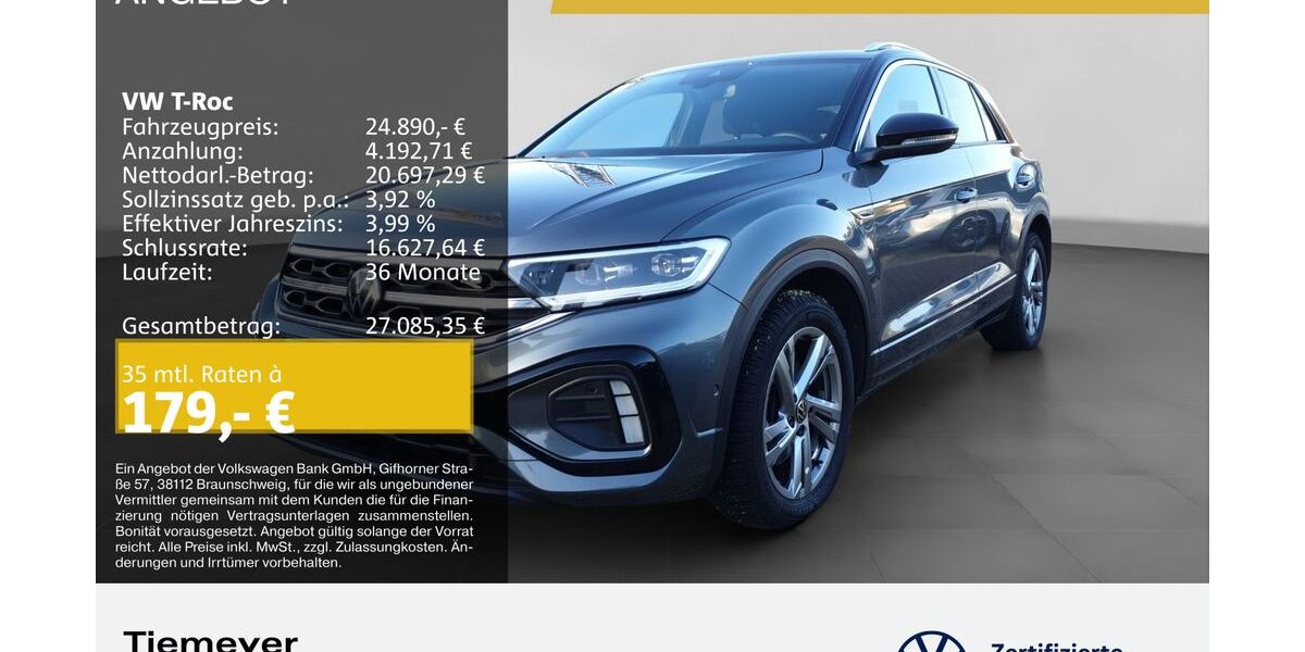 VW T-Roc 71.322 km 23.490 &euro; Bochum 44892