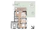 Etagenwohnung Velbert Nierenhof - 3 Zimmer, 96 m&sup2;, 389.000&euro; | Angebot:25670370