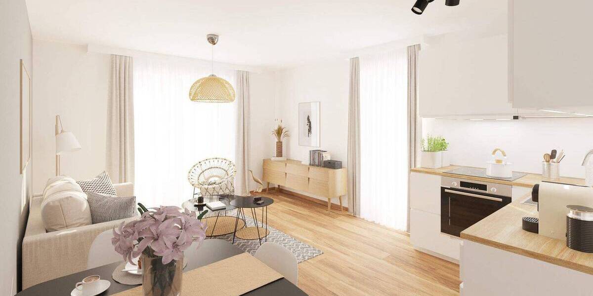 Willkommen in Ihrer bezugsfertigen Wohnung 2 zimmer