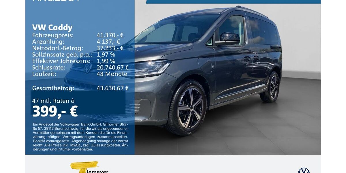 VW Caddy 6.776 km 40.750 &euro; Bochum 44892