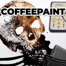 Malworkshop - Halloweenspecial | Malen mit Kaffeesatz 30.10.2025 ausARTen Hinterhofloft in Düsseldorf
