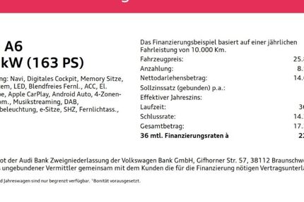 Audi A6 109.421 km 25.889 &euro; Wuppertal 42109