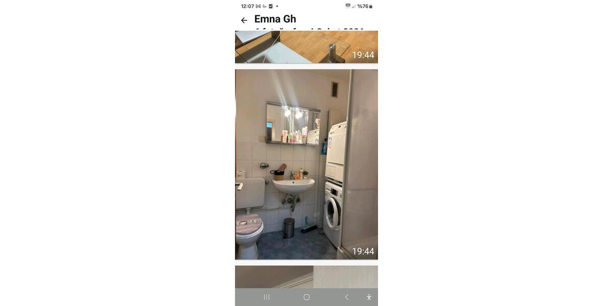 Etagenwohnung Duisburg Duisburg-Mitte - 1 Zimmer, 35 m&sup2;, 450&euro; | Angebot:25484252