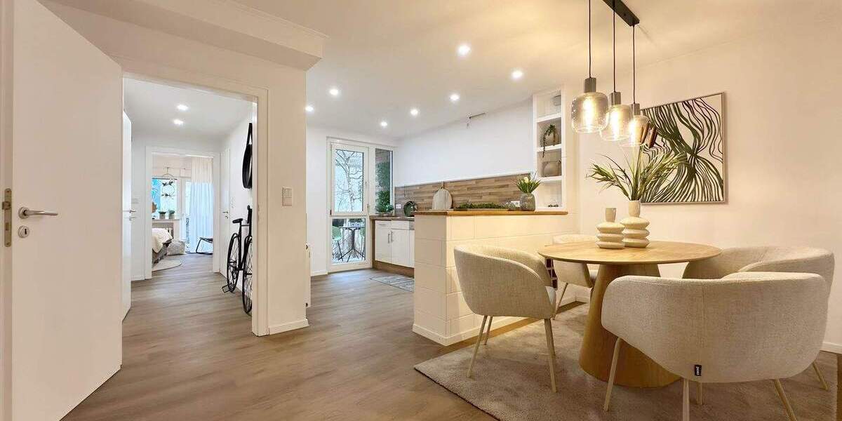 Etagenwohnung Duisburg Alt-Homberg - 3 Zimmer, 90 m&sup2;, 185.000&euro; | Angebot:24595853