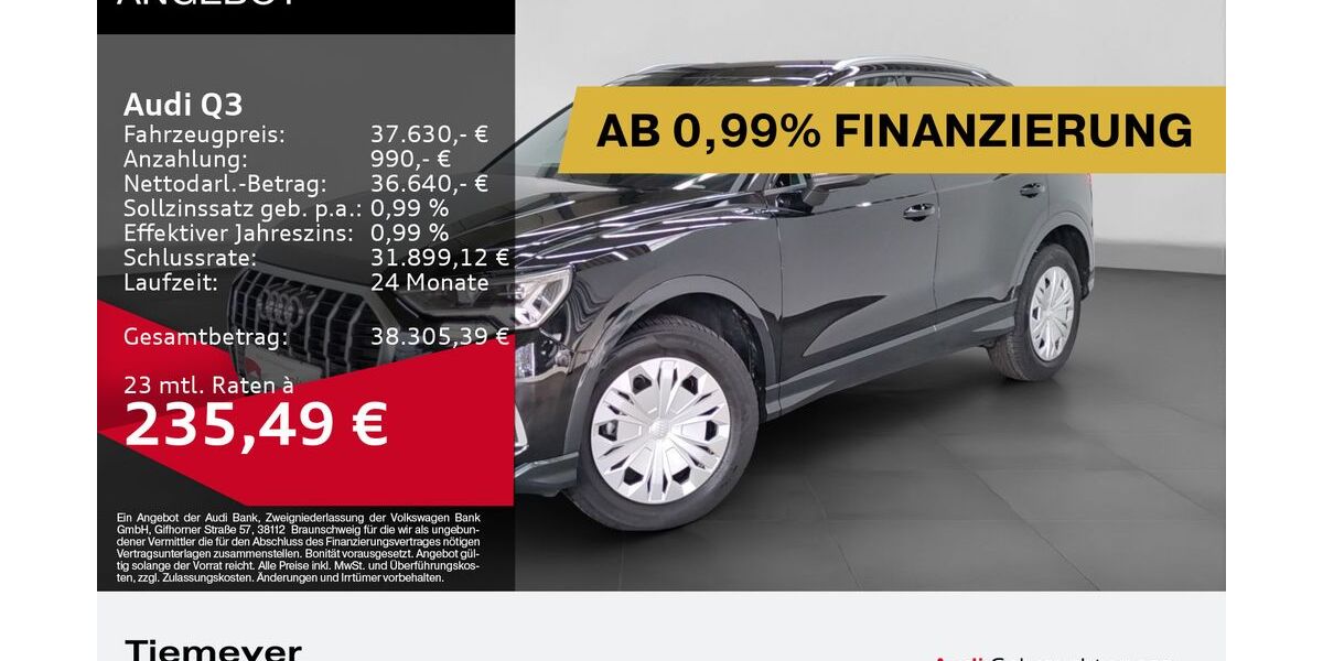 Audi Q3 4.790 km 32.780 &euro; Bochum 44809