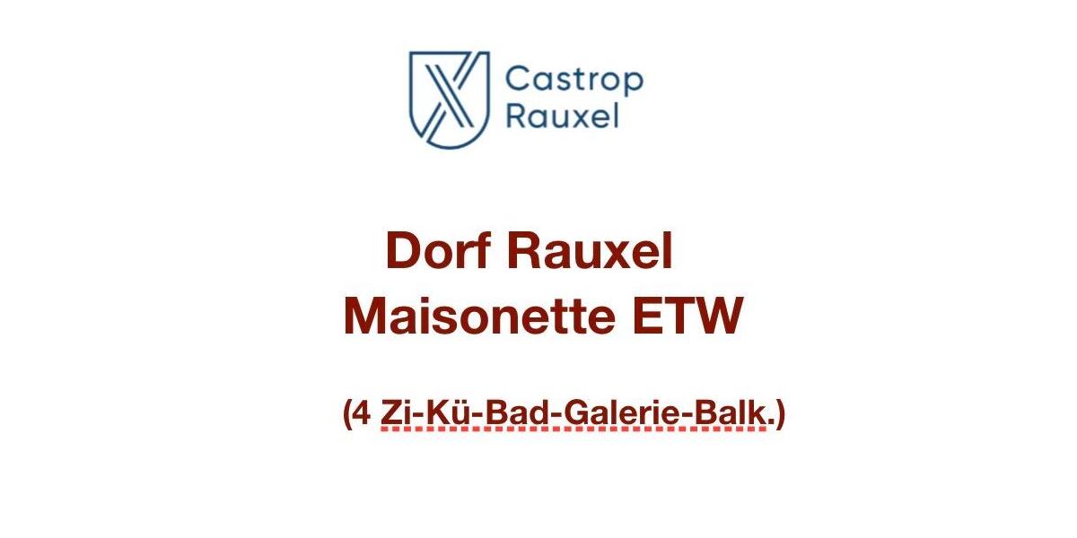 Maisonettenwohnung Castrop-Rauxel Rauxel - 250.000&euro; | Angebot:26885312