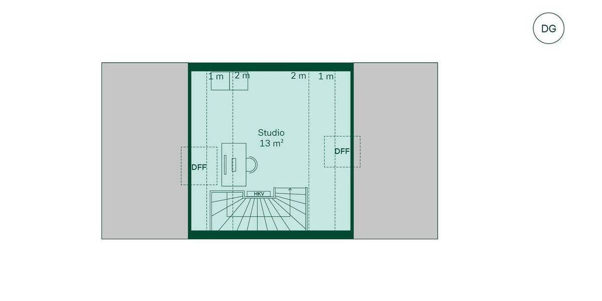 Geräumiges Zuhause mit Dachstudio 5 zimmer