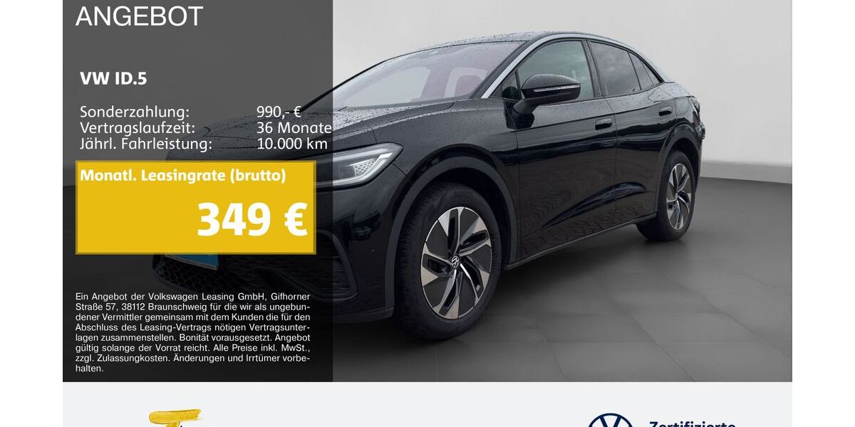 VW ID.5 17.900 km 34.880 € Dorsten 46282