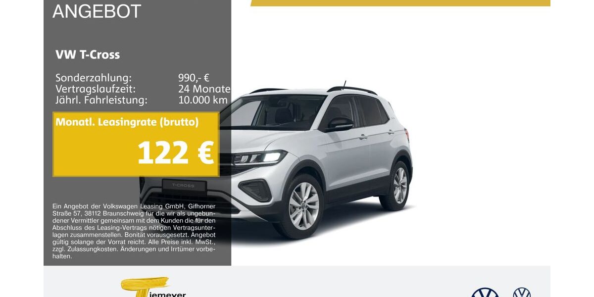 VW T-Cross 19.381 km 18.390 &euro; Castrop-Rauxel 44575