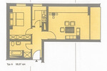 Etagenwohnung Duisburg Hochheide - 2 Zimmer, 58 m&sup2;, 88.000&euro; | Angebot:26790745