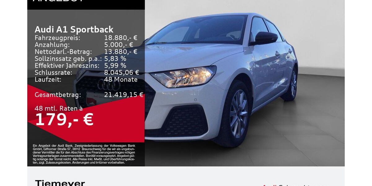 Audi A1 35.620 km 17.840 &euro; Gelsenkirchen 45894