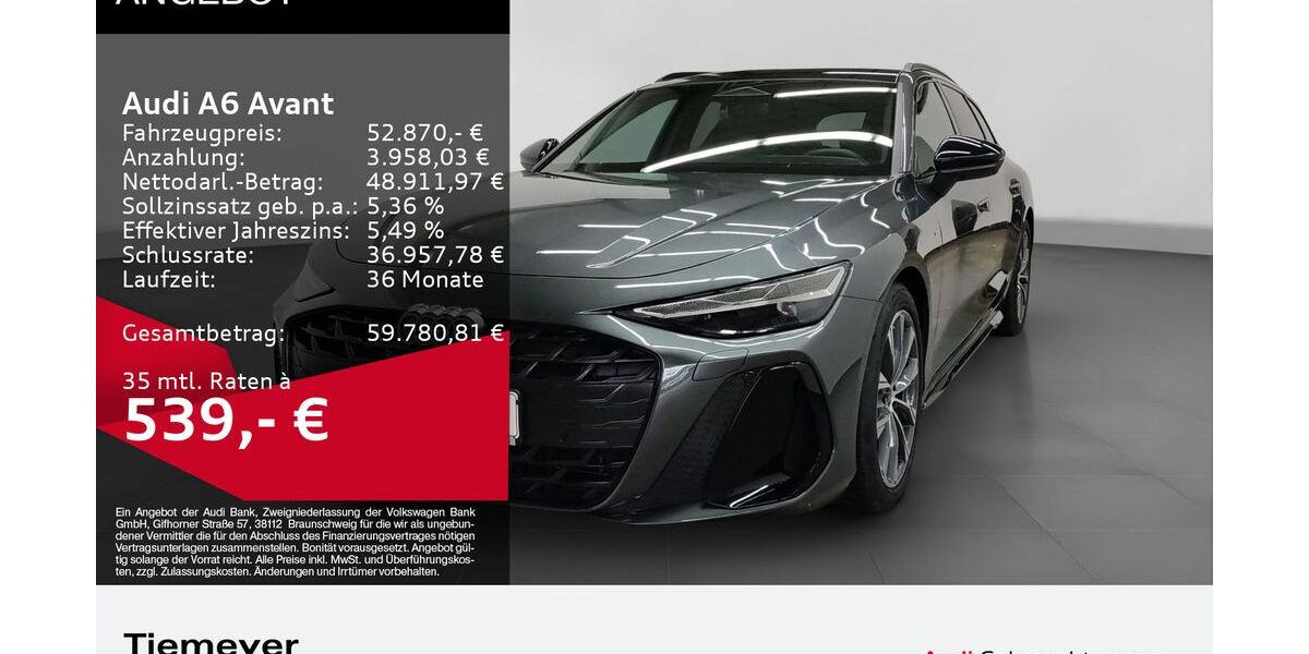 Audi A6 7.017 km 52.430 &euro; Bochum 44809