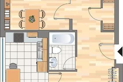 Demnächst frei! 3-Zimmer-Wohnung in Dortmund Hörde (WBS für 75m² erforderlich!) zimmer