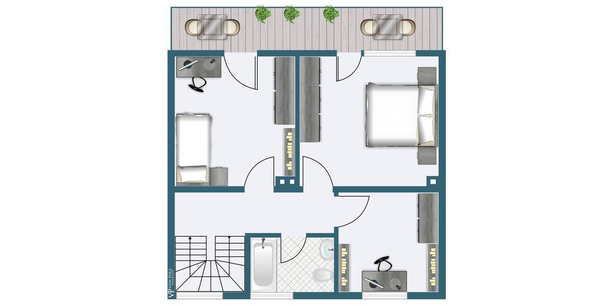 Familienfreundliche Doppelhaushälfte auf großem Erbpachtgrundstück in Stadtgarten-Nähe 6 zimmer